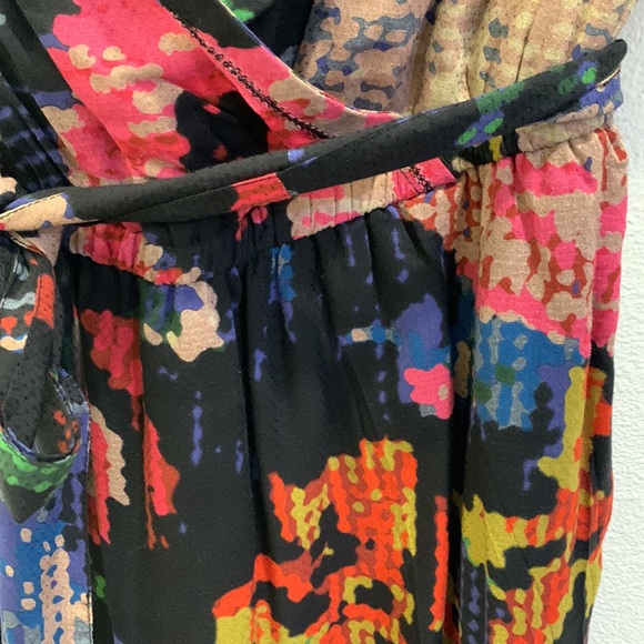 Anthropologie Digital Floral Motif MIDI - Picture 4 of 6